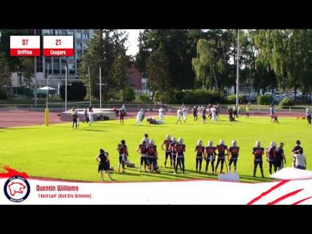 Highlights: Rostock Griffins - Lübeck Cougars (29. Juni 2019)